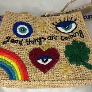 Handmade Good Things Are Coming Tote Bag Positive Quote Shoulder Bag